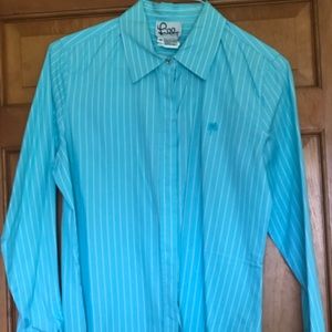 Lilly Pulitzer classic striped shirt size 10